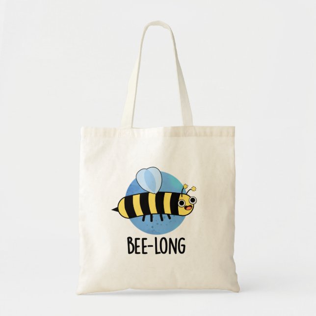 Bienenlange Funny Long Insect Pun Tragetasche (Vorne)