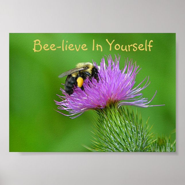 Bienenleben in dir selbst poster (Vorne)