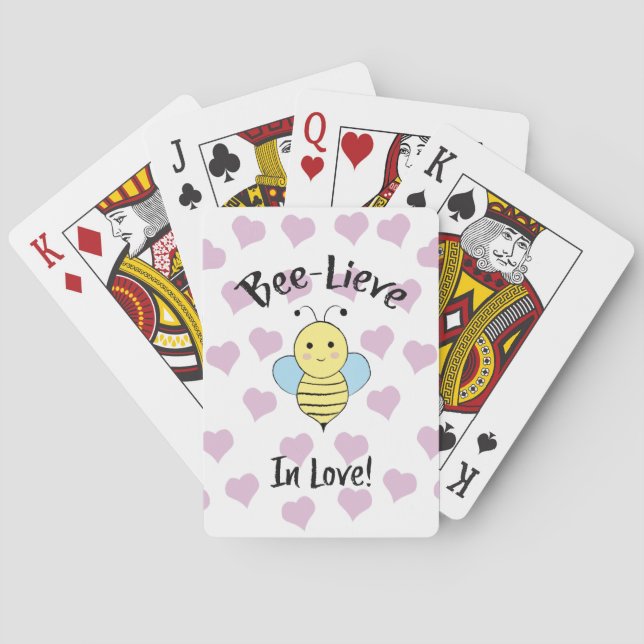 Bienenleben in Liebe Spielkarten (Rückseite)