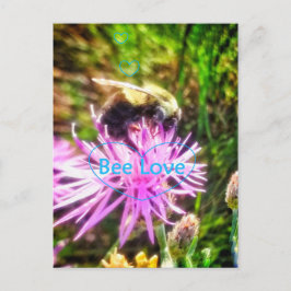 BIENENLIEBE ORIGINAL POSTCARD POSTKARTE