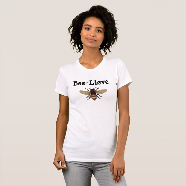 Bienenlieve Honey Bee Niedliches Shirt (Vorne ganz)