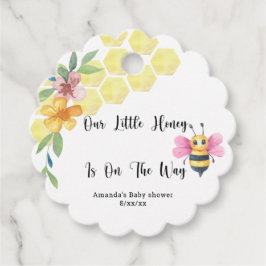 Bienenmädchen. Unser kleiner Honig auf dem Weg Geschenkanhänger