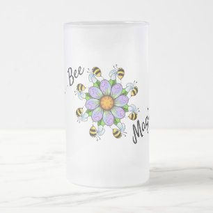 Bienenmagie Mattierte Tasse 16oz