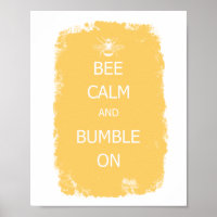 Bienenruhe und Hummel auf