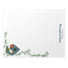 Bienen's Birdhouse Ballet Lined Notepad Notizblock