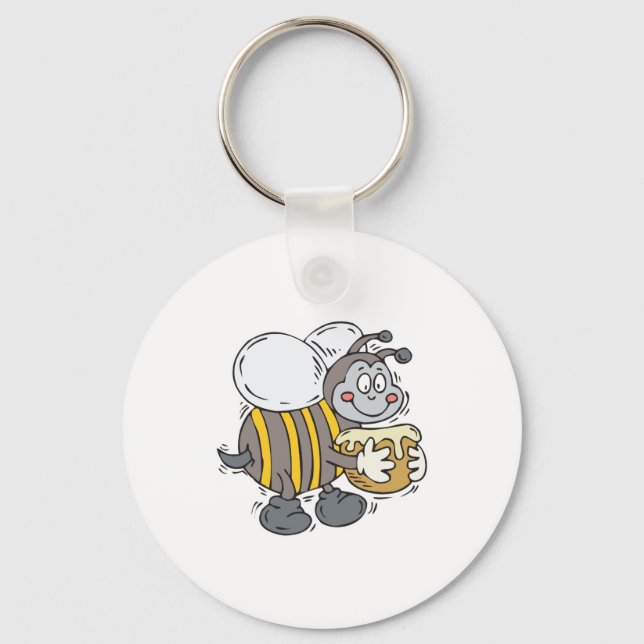 Bienenschmuggel Schlüsselanhänger (Vorderseite)