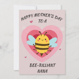 Bienenstarke Nana Feiertagskarte