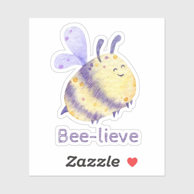 *~* Bienensterben Niedlich Fuzzy Teacher Day Care Aufkleber (Blatt)