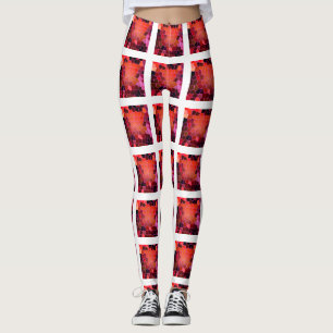 Bienenstöbchenmuster Leggings