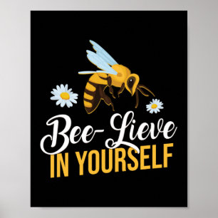 Bienenstock in Ihrem Bienenzüchter Honigbienenpun Poster