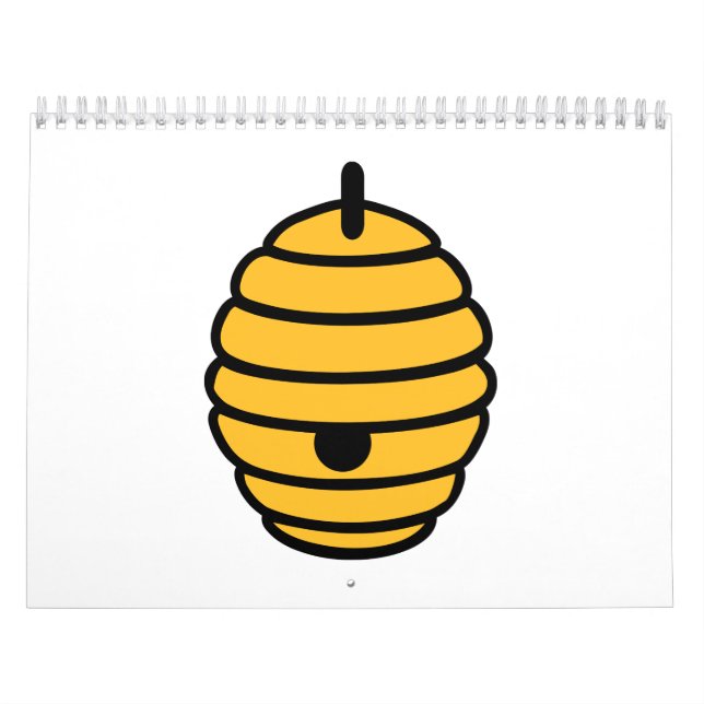 Bienenstock Kalender (Titelbild)