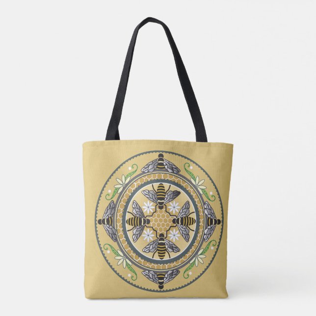 Bienenstock Tasche (Rückseite)
