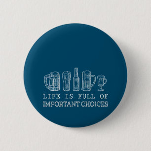 Bienenstock Wichtiger Bier Button