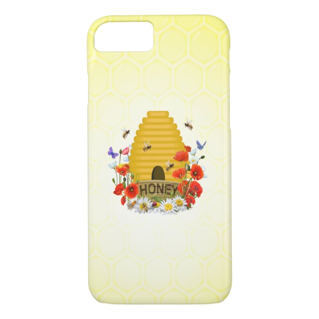 Bienenstöckchen Case-Mate iPhone Hülle (Rückseite)