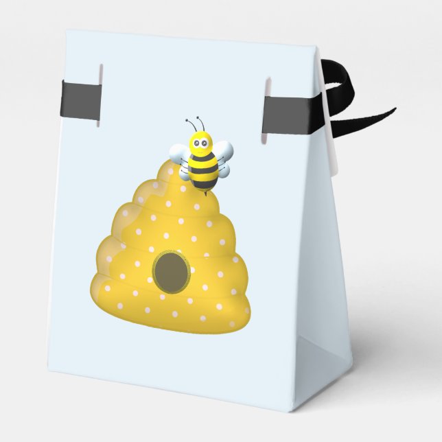 Bienenstöcke Cool Geschenkschachtel (Rückseite)