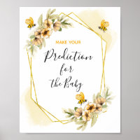 Bienenstöcke - Vorhersagen für Babyposter