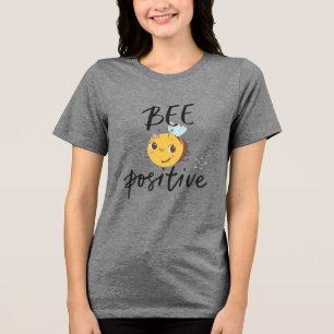 Bienenstöpferillustrierung für Niedliche Hummeln Tri-Blend Shirt
