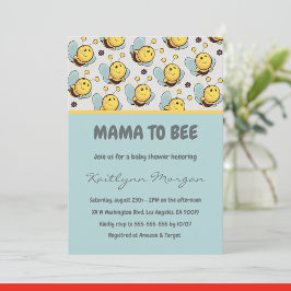 Bienenstudio Mama zu Bienenstock Einladung