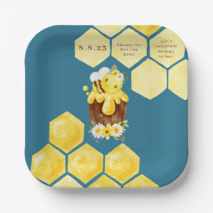 Bienenstuhlpapier-Platte Pappteller