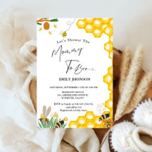 Bienenthema Dusche der Mommy to be baby Dusche
