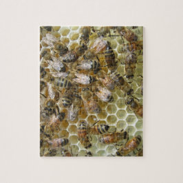 Bienenwaben-Puzzlespiel