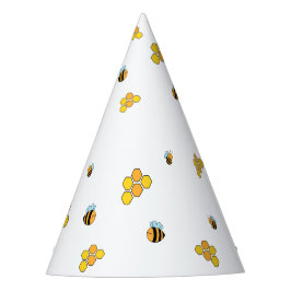 Bienenwabenkraub Gemustert Partyhütchen