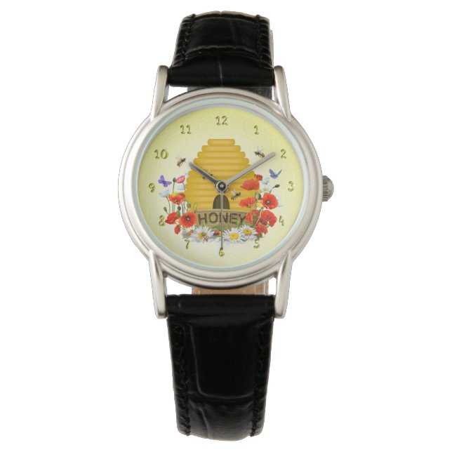 Bienenwache Armbanduhr (Vorderseite)