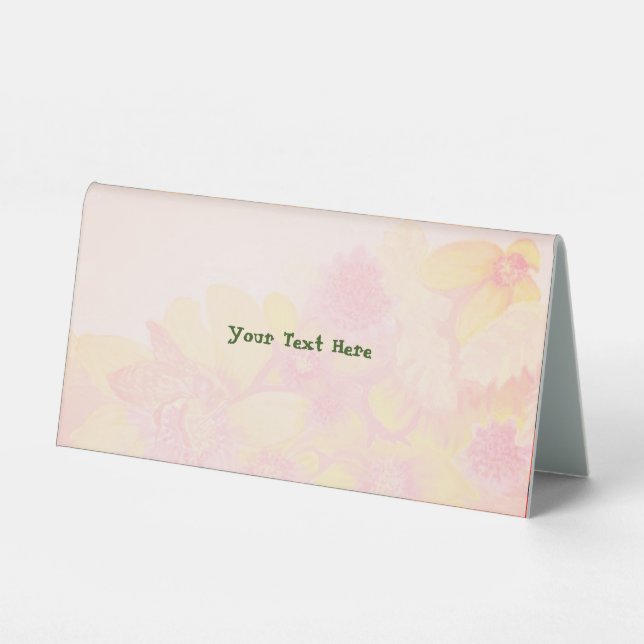 BienenWedding Tischaufsteller (Vorderseite)