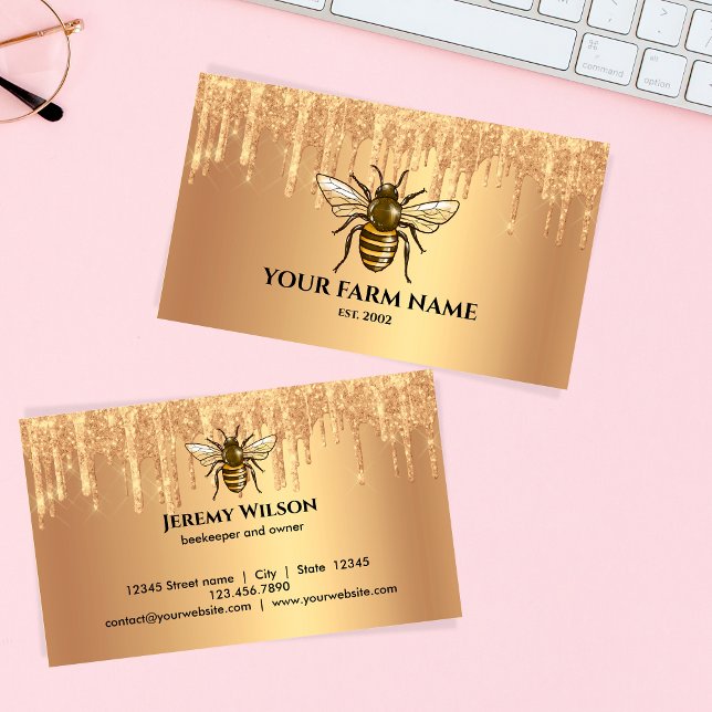 Bienenzucht Honigbienen-Honigwabenkraut Visitenkarte (Von Creator hochgeladen)