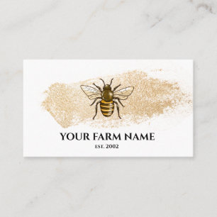 Bienenzucht-Imker Apiarist Honeybies Honeycomb Visitenkarte