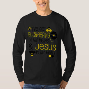 Bienenzucht in meinen Adern Jesus in meinem Herzen T-Shirt