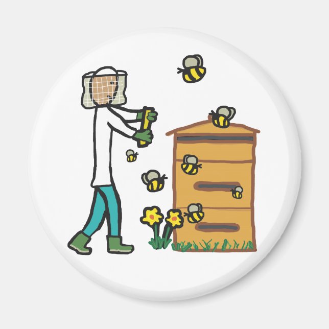 Bienenzucht Magnet (Vorne)