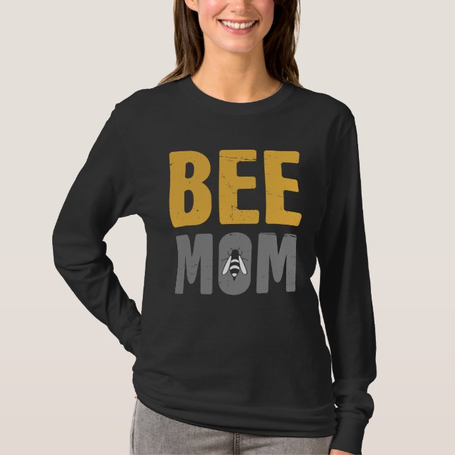 Bienenzucht-Mama T-Shirt (Vorderseite)