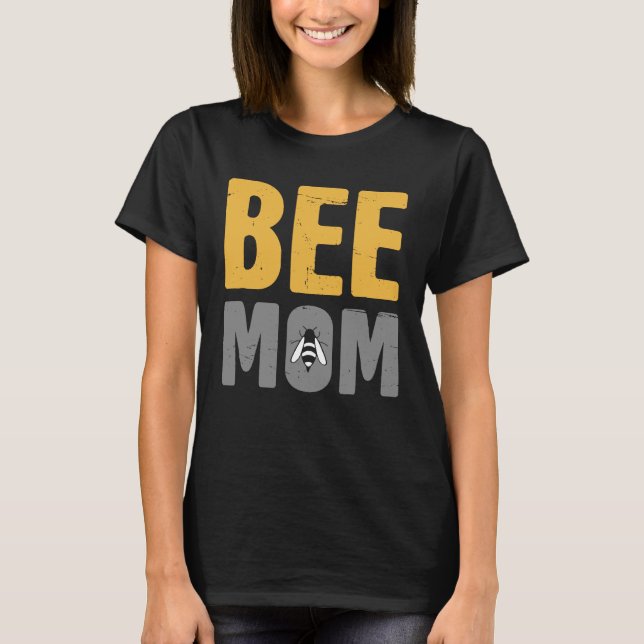 Bienenzucht-Mama T-Shirt (Vorderseite)