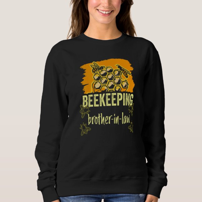 Bienenzuchtbrüder im Jura Hobby-Bienenvölker sagen Sweatshirt (Vorderseite)