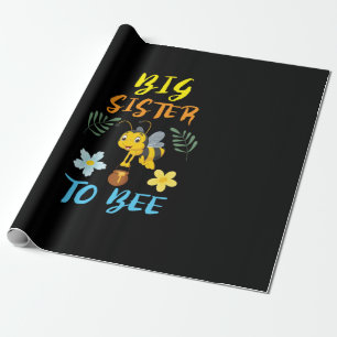 Bienenzüchter Art Big Sister to Bee Geschenkpapier