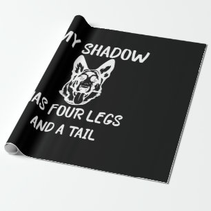 Bienenzüchter Art Mein Schatten hat vier Beine Geschenkpapier