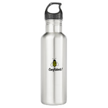 Bienenzuversicht Wasserflasche