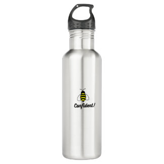 Bienenzuversicht Wasserflasche Edelstahlflasche