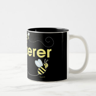BieneWhisperer Zweifarbige Tasse