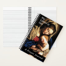 Bienheureux Mère Journal de prière Carnet Spiral