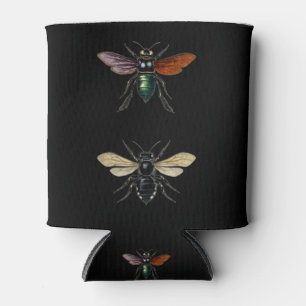 BIENINSEKTEN VINTAGE ILLUSTRATIOn Dosenkühler