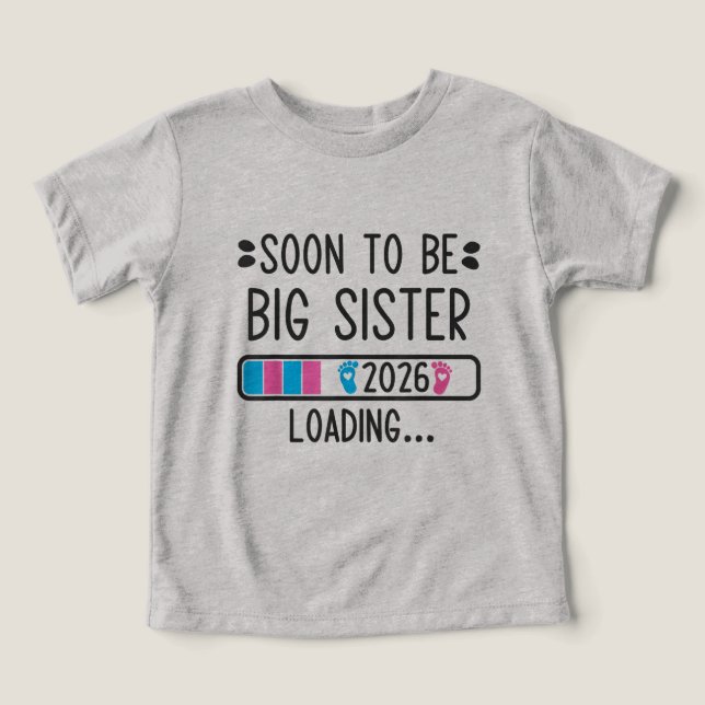 Bientôt À Big Sister 2026 Nouveau Vêtement D'Arriv (Design Recto)