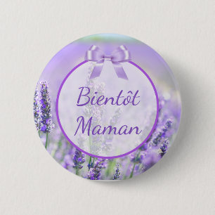 Bientôt Maman Baby Showbutton Button