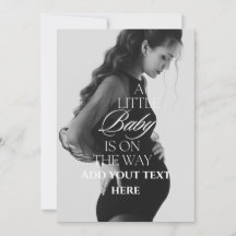 Bientôt Photo Faire-part de grossesse Carte postal
