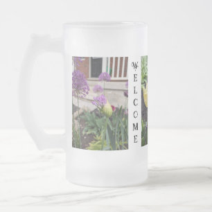 Bienvenue 2024 Frosted Mug par RoseWrites