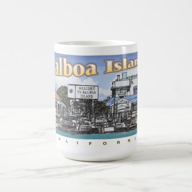 Bienvenue à Balboa Island Mug (Centre)