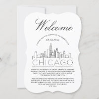 Bienvenue à Chicago | Invitation Détails Invités