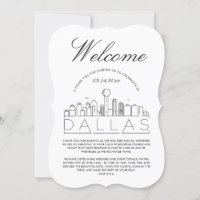 Bienvenue à Dallas | Invitation Détails Invités