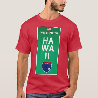Bienvenue à hawaii TShirt